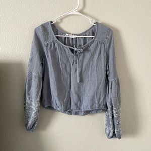 Hollister cropped top